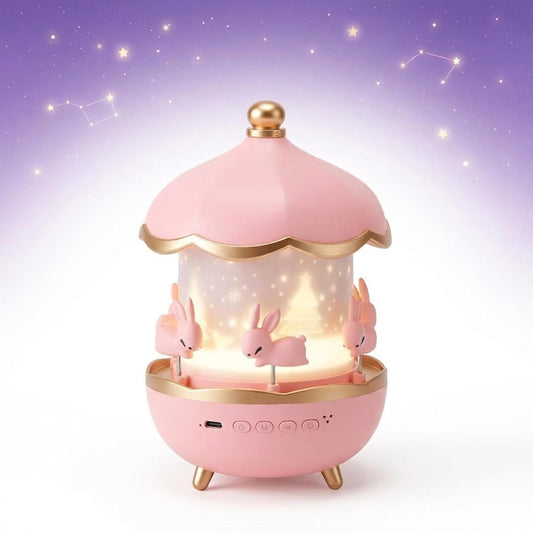 🦄 Dreamy Starry Sky Projector Night Light – A Magical Bedtime Companion with Music, Stories, Color Lights & Remote Control for Kids