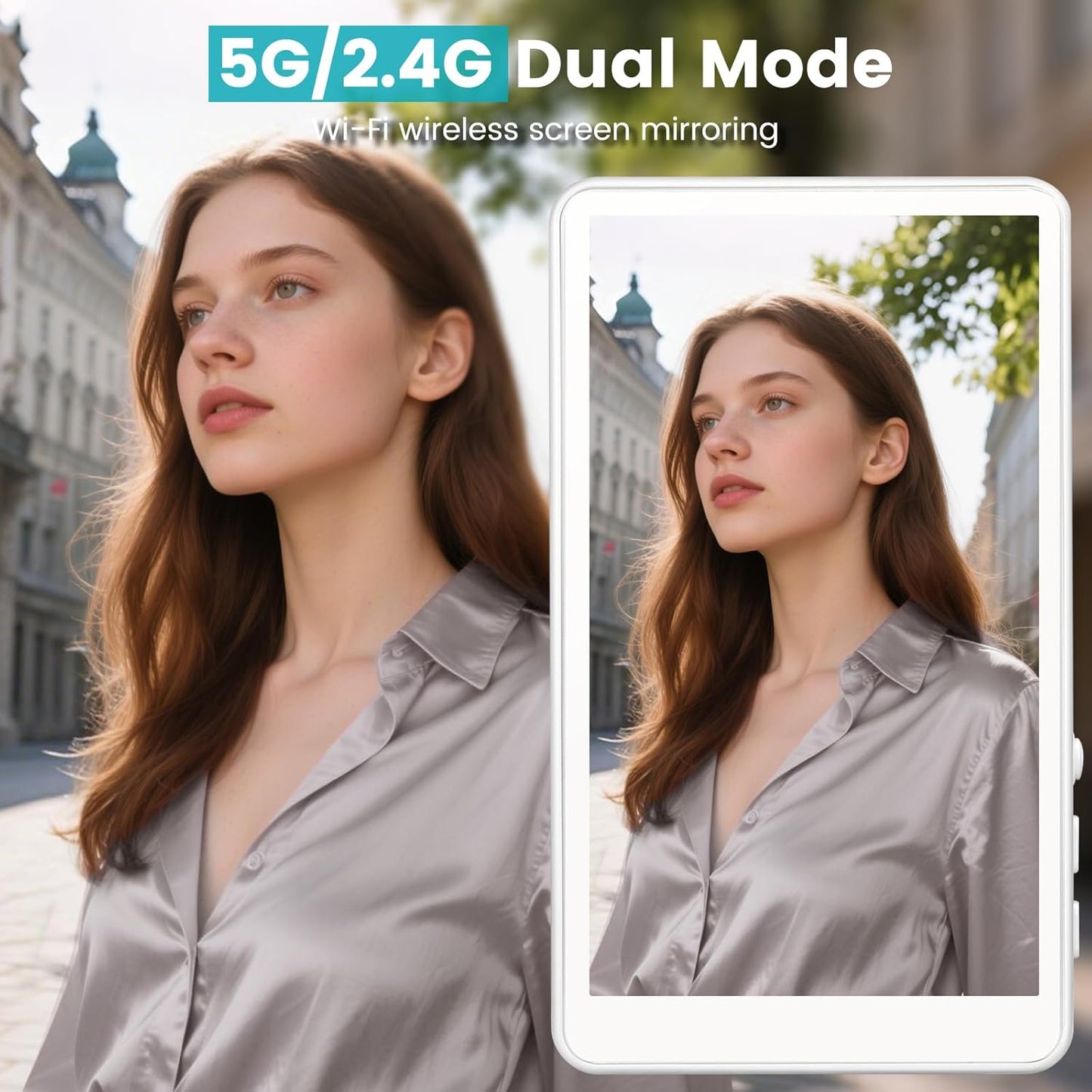 🎥 Magnetic Phone Vlog Selfie Monitor Screen – Wireless Rear Camera Preview Display with Remote Control for Video Creators