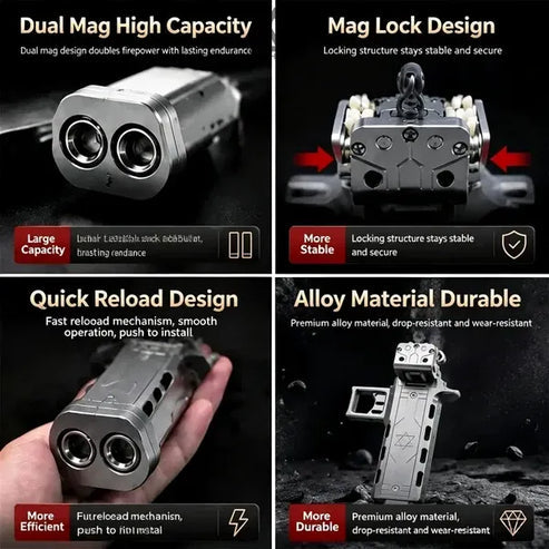 🔥Last Day 49% OFF 💗Automatic Slingshot with Magazine with Double Magazine High Precision