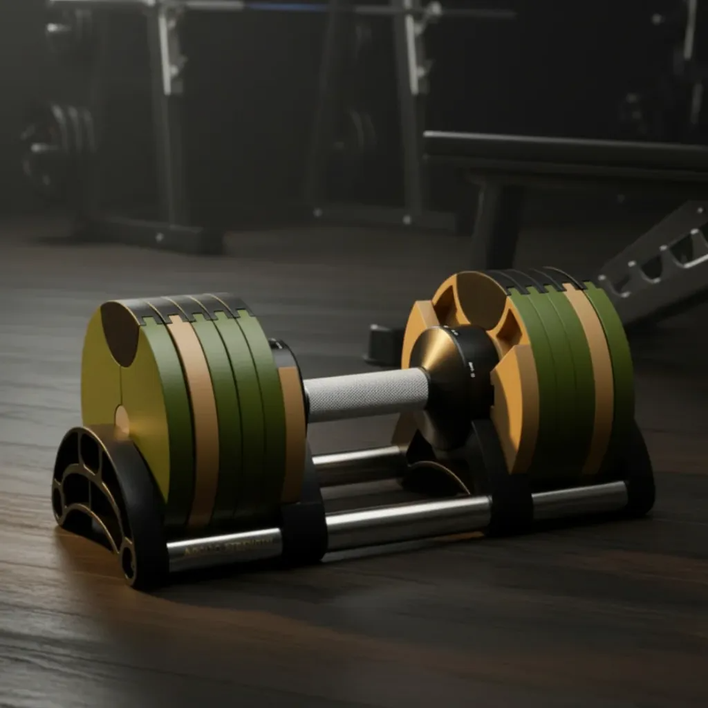 🏋️ Adjustable Dumbbell Set – 2kg to 50kg (5lb to 110lb) | Cast Iron Home Gym