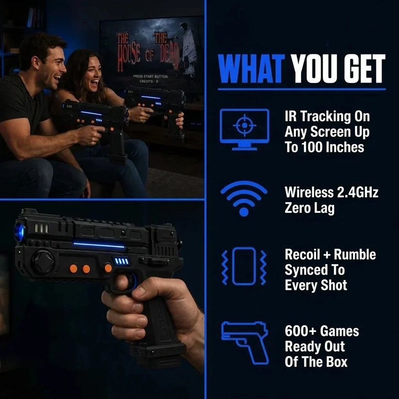 🔫 Wireless Arcade Light Gun