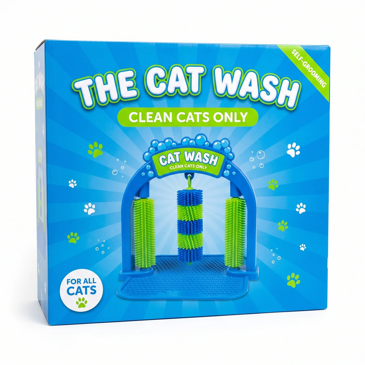 🐱 Self‑Grooming Cat Brush – Let Your Cat Groom Naturally