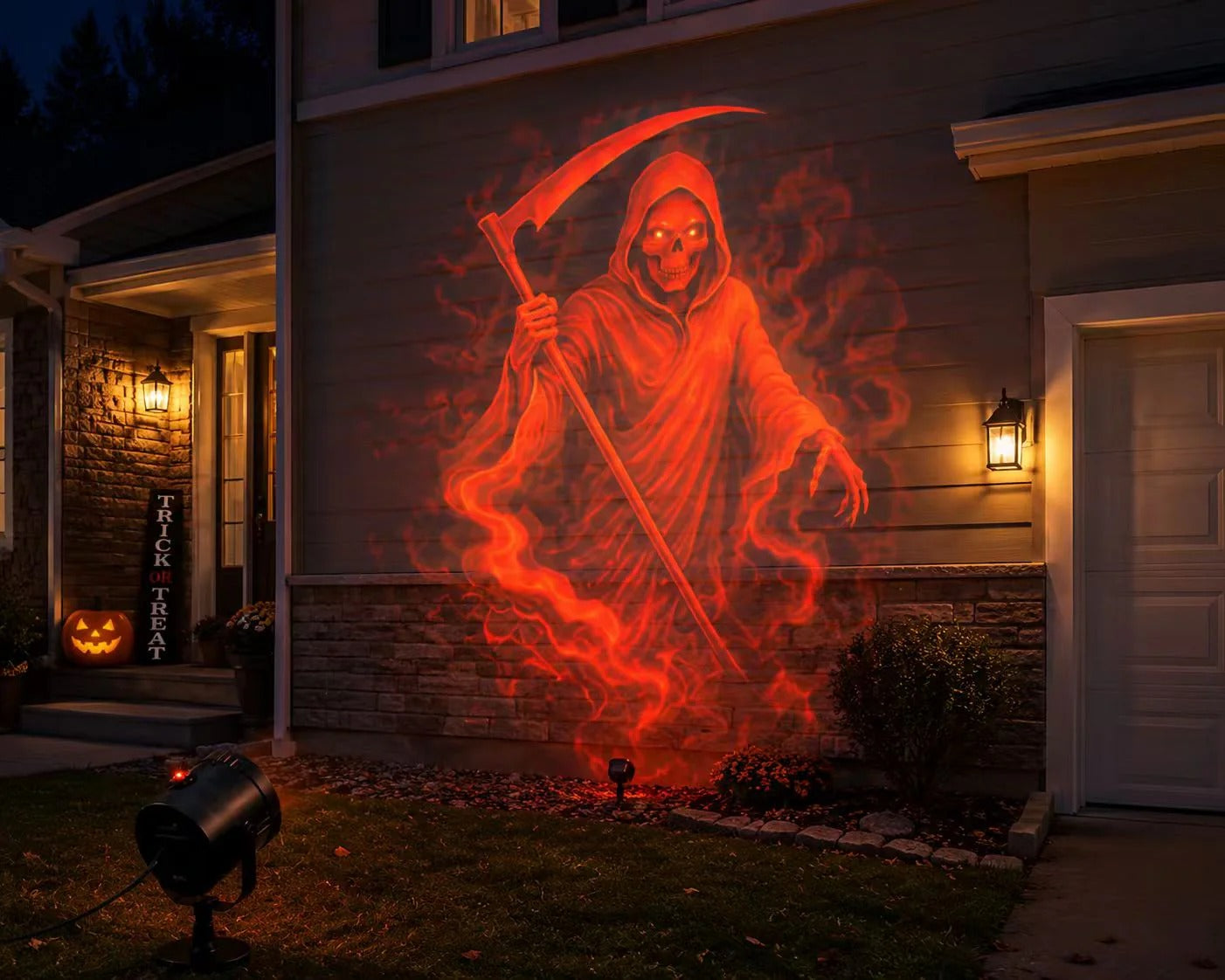 🎃 Halloween Projection Light – Turn Your Home Into A Spooky Wonderland 👻✨
