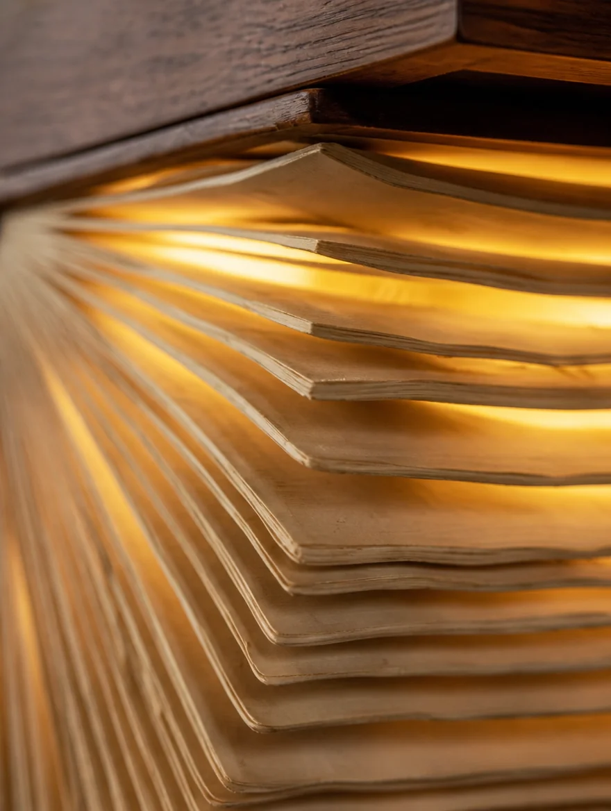 📚 GlowShelf – Wall‑Mounted Bookshelf with Warm LED Light