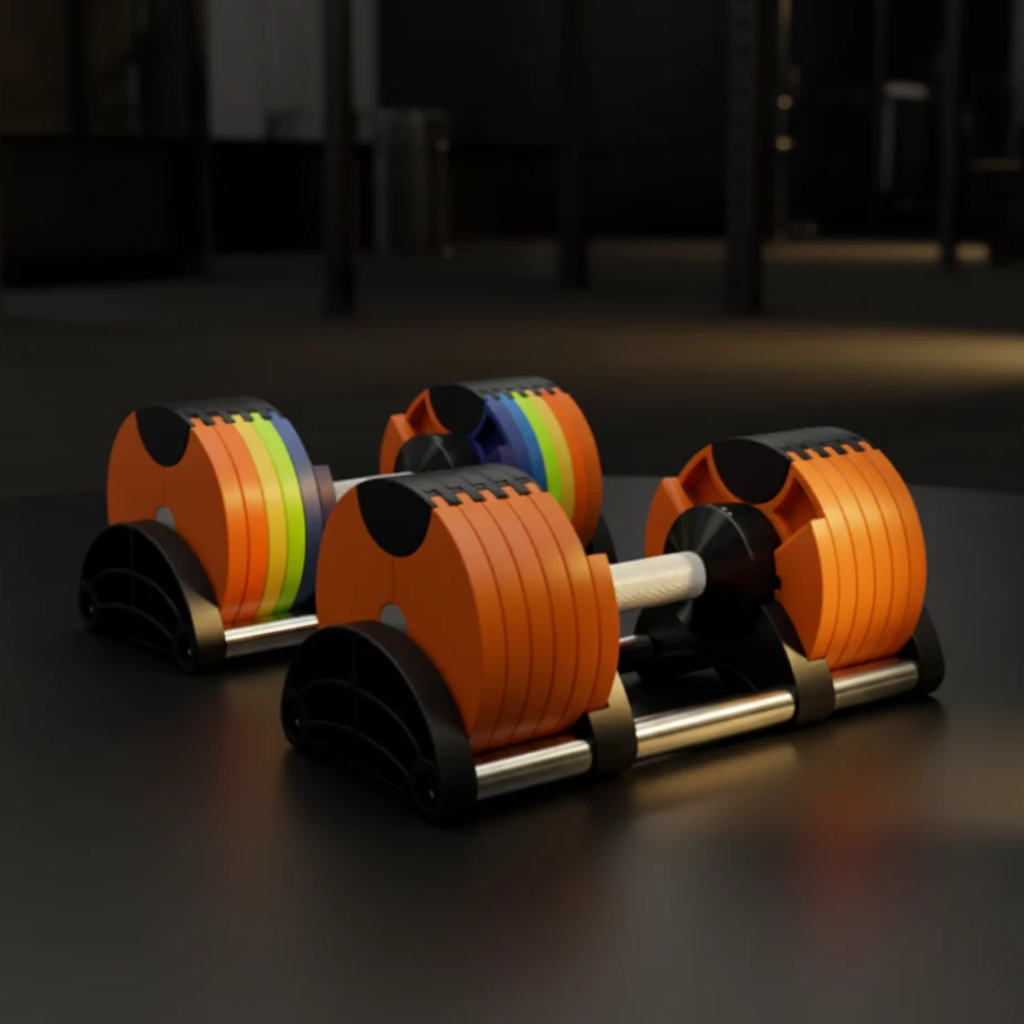 🏋️ Adjustable Dumbbell Set – 2kg to 50kg (5lb to 110lb) | Cast Iron Home Gym